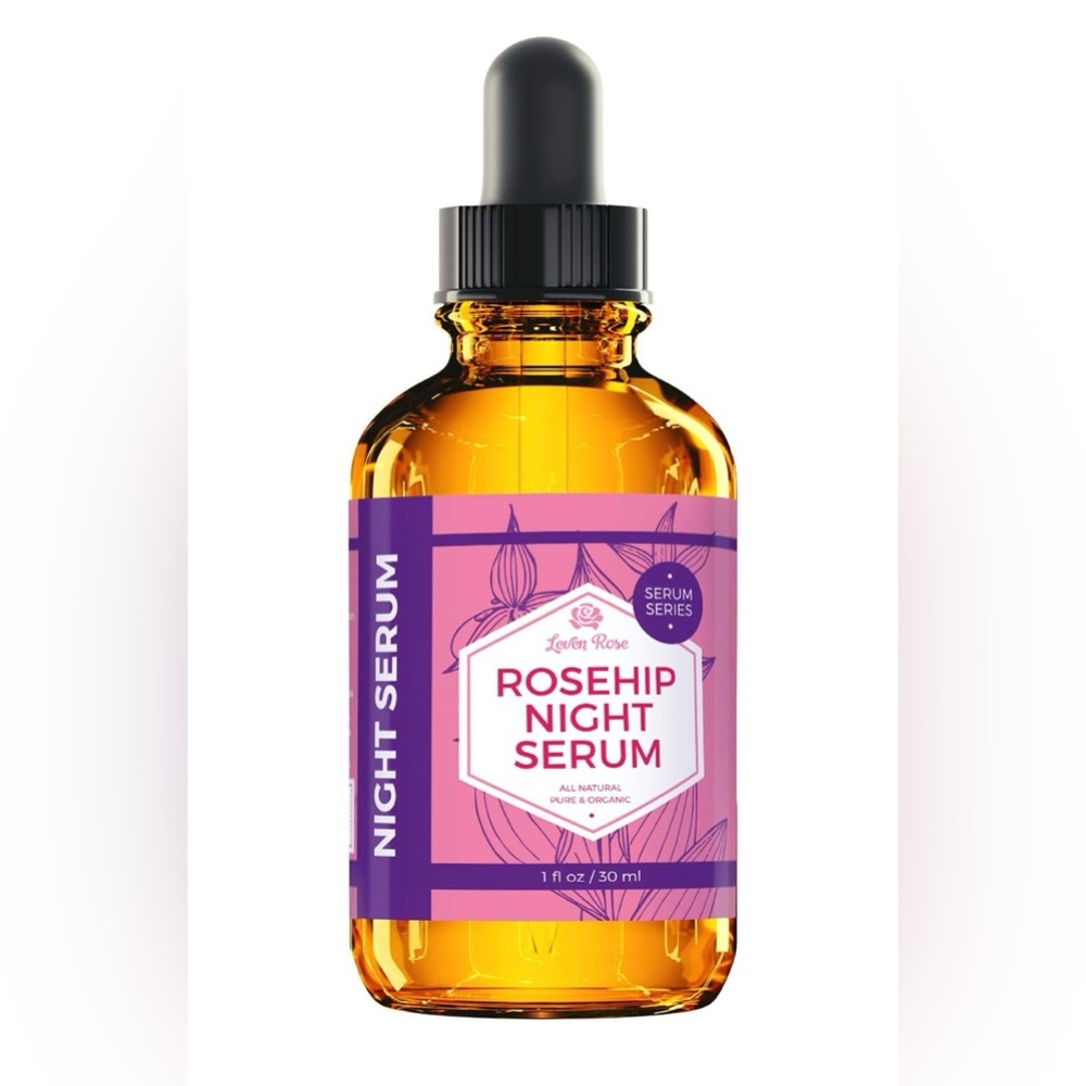 Leven Rose Rosehip Oil Night Face Serum